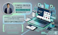 build a fast responsive website with domain and hosting setup