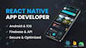 develop react native mobile app with firebase