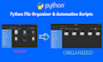 build a python automation script or file organizer tool