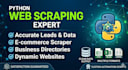 be your expert python web scrapper and data extractor