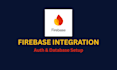integrate firebase authentication and database into your website
