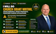 write church grant proposal, ministries funding application, do grant research