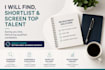 recruit and source qualified candidates