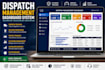 create professional dispatch management excel dashboard