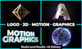 create a cinematic logo animation video