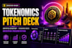 develop tokenomics presentations crypto startup pitch deck funding deck