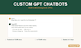 build a custom gpt chatbot trained on your bookkeeping documents