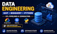 build etl pipelines and data engineering solutions on gcp