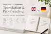 translate english text into natural german