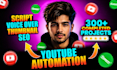 create complete youtube content packages
