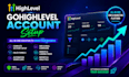 build gohighlevel website highlevel landing page salesfunnel  website automation