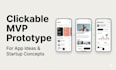 design a clickable mvp prototype for your app idea