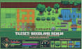 create pixel art tileset, top down pixel art tileset and tilemap