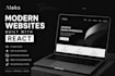 build a modern responsive react website