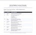 create a social media content calendar and write engaging posts