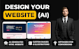 design a clean HTML website ready to host on your domain