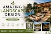 design architecture and landscape backyard pool patio deck garden 3d rendering