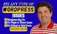 fix wordpress issues, wordpress bug fix and wordpress errors
