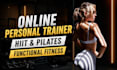 be your online personal trainer in live sessions