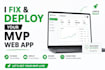 fix and deploy supabase, replit, bolt and lovable mvp apps