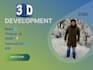 create a 3d interactive landing page with threejs, gsap