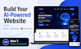 build a responsive website with ai powered features