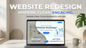 redesign your website into a modern, high converting and responsive site
