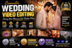 premium wedding and event video editing