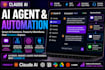 build claude ai chatbot agent and ai workflow automation integration