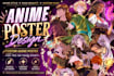 create a stunning anime poster