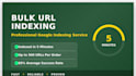 do bulk url indexing and backlink indexing in google within 5 minutes