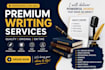 do research, write sermons, health talks, speeches, scripts