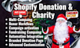 setup shopify donation charity app setup fundraising nonprofit integration