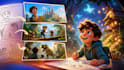 create engaging children animation storyboard panels