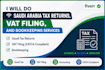 be your tax advisor will register,submit vat returns in ksa