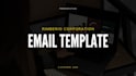 design a html template