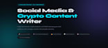 manage your social media and write crypto and web3 content