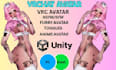 custom vrchat avatar, furry avatar, vrc avatar, vr character model, nsfw femboy