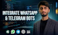 integrate whatsapp api and ai chatbot to automate your business