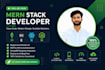 develop full stack mern website, admin panel and rest apis