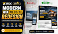 redesign wix website, wix website design, responsive wix website redesign