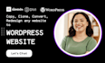 copy clone convert hostinger ai, replit, godaddy, lovable or wix to wordpress