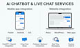 integrate ai powered chatbot and live chat into mobile apps