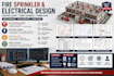 do electrical design lighting layout panel schedule power plan fire sprinkler