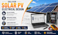 deliver solar pv electrical design breaker sizing load analysis solar panel