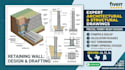architectural structural drawing design retaining wall structural drafting ca al