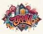 make professional graffiti logo and urban style art