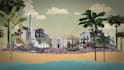 create viral vox style collage animation with cinematic motion graphics