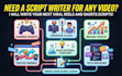 write viral youtube shorts and instagram reels scripts
