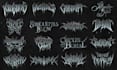 design heavy metal logo